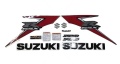 Suzuki GSXR 750 2015 red black fooqs motorcycle stickers