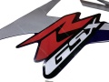 Suzuki GSXR 750 2007 black blue us fooqs motorstickers naklejki