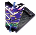 Tankpad Kawasaki GPZ TA violet yellow sticker