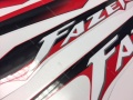Yamaha FZS 600 Fazer 2002 2003 red fooqs motorstickers naklejki