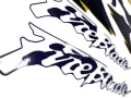 Honda CBR 900 RR 1996 yellow navy fooqs motorstickers naklejki