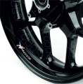 Mv Agusta green motorcycle wheel rim decals fooqs