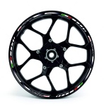 Adhesivos para llantas F1 Aprilia Caponord 1200 blanco