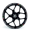 Aprilia RSV4 white motorcycle wheel rim sticker fooqs