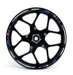 Velgstickers F1 BMW G 310 R blauw rood wit