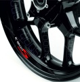 Bmw K 1200 S white motorcycle wheel rim decals fooqs