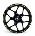 Bmw S 1000 RR fluo motorcycle wheel rim sticker fooqs