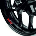 Bmw S 1000 XR red motorcycle wheel rim decals fooqs