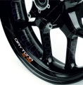 Triumph Daytona 675 orange wheel rim motorcycle decals fooqs