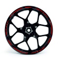 Suzuki Bandit red wheel rim motorcycle sticker fooqs