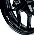 Suzuki Bandit red wheel rim motorcycle decals fooqs