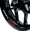 Suzuki GSR 750 red wheel rim motorcycle decals fooqs