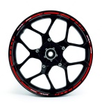 Adhesivos para llantas F1 Suzuki GSX-S 750 rojo