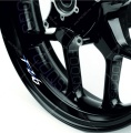 Yamaha FZ 6 blue 2 wheel rim motorcycle decals fooqs