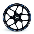 Yamaha R6 blue white wheel rim motorcycle sticker fooqs