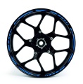 Kawasaki ZX 6r blue wheel rim motorcycle sticker fooqs