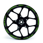 Adesivi per cerchioni F1 Kawasaki ZX 6R green 2