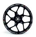 Ducati Hypermotard 821 white wheel rim sticker fooqs