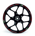 Ducati Hypermotard 1100 red wheel rim sticker fooqs