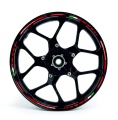 Ducati Monster 600 red wheel rim motorcycle sticker fooqs