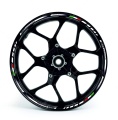 Ducati Monster 821 white wheel rim motorcycle sticker fooqs