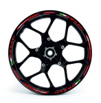 Adesivi per cerchioni F1 Ducati Panigale 1199 rosso
