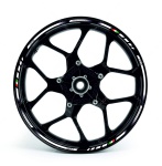 Adesivi per cerchioni F1 Ducati ST4S ABS bianco