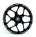 Honda CB 1000 R white motorcycle wheel rim sticker fooqs