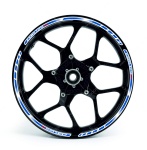 Adesivi per cerchioni F1 Honda CBR 125 R blu bianco
