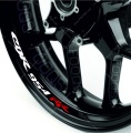 Honda CBR 954 RR repsol white blue wheel rim decals fooqs