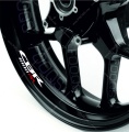 Honda CBR 1000 RR red wheel rim decals fooqs