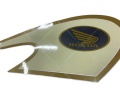 Honda CB 250 2001 black fooqs motorsticker naklejki