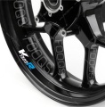Bmw K 1300 R blue motorcycle wheel rim decals fooqs