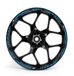 Velgstickers F1 BMW G 310 R blauw