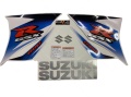 Suzuki GSXR 600 2010 white fooqs motorcycle stickers