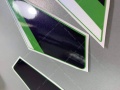 Kawasaki ZX6R 2000 green fooqs motorsticker naklejki