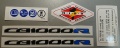 Honda CB 1000 R 2008 2012 white fooqs motorcycle stickers
