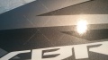 Honda CBR 125 R 2013 black graphite fooqs motorstickers naklejki