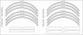 motorcycle wheel rim sticker fooqs naklejki