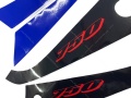Suzuki GSXR 750 2003 blue white fooqs motorstickers naklejki oem parts