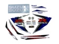 Suzuki GSXR 1000 2008 white blue fooqs motorcycle stickers