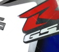 Suzuki GSXR 1000 2008 white blue fooqs motorstickers naklejki oem parts Etsy