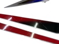 Suzuki GSXR 1000 2008 white blue fooqs motostickers naklejki