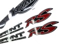 Triumph Sprint RS 2003 black fooqs motorsticker naklejki