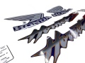 Honda CB 600 S Hornet 2000 2003 blue fooqs motorsticker naklejki