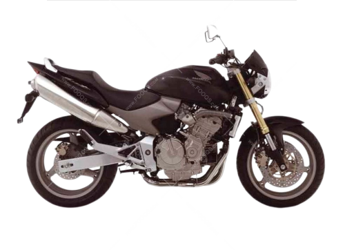 Honda CB 600 F 1999 black fooqs motorcycle decals aufkleber