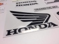 Honda VFR 800 V tec 2006 2010 silver fooqs motorstickers naklejki