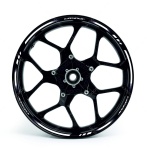 Jantes autocollants F1 Honda CB 500 F blanc