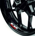Honda cb 500 s red wheel rim motorcycle decals fooqs