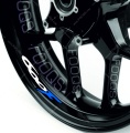 Honda cbr 600 f blue white wheel rim motorcycle decals fooqs